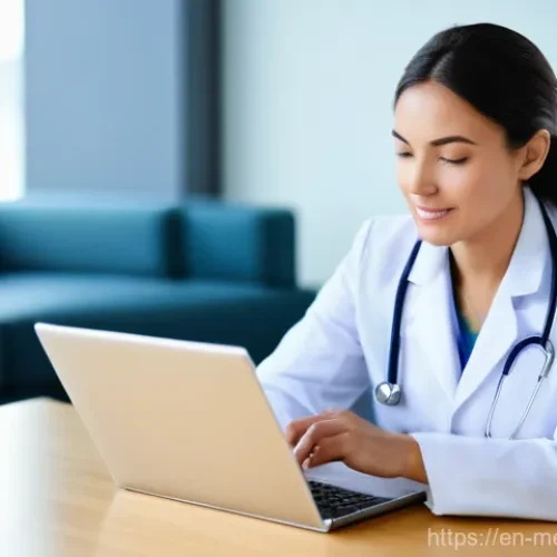 의료관광코디네이터 자격증 추천 교재 - **Image Prompt 1: The Aspiring Medical Tourism Professional's Study Environment**
    A bright and m...