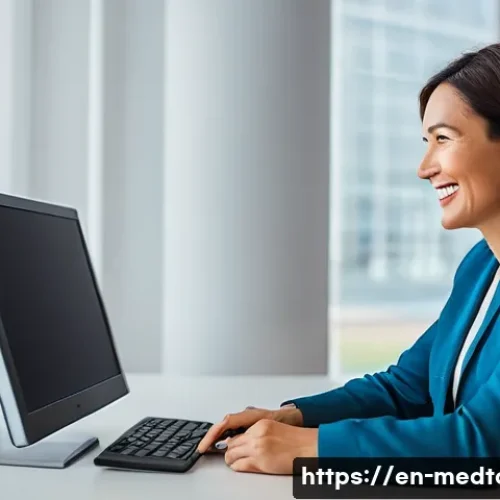 의료관광코디네이터가 알아야 할 환자 상담 스킬 - **Prompt:** A compassionate and professional medical tourism coordinator, a woman in her late 30s wi...