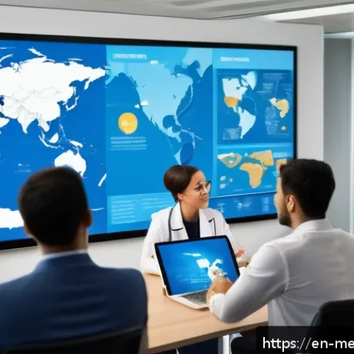 의료관광코디네이터 관련 자격증 비용과 혜택 - A professional setting showing a diverse group of medical tourism coordinators engaged in a training...